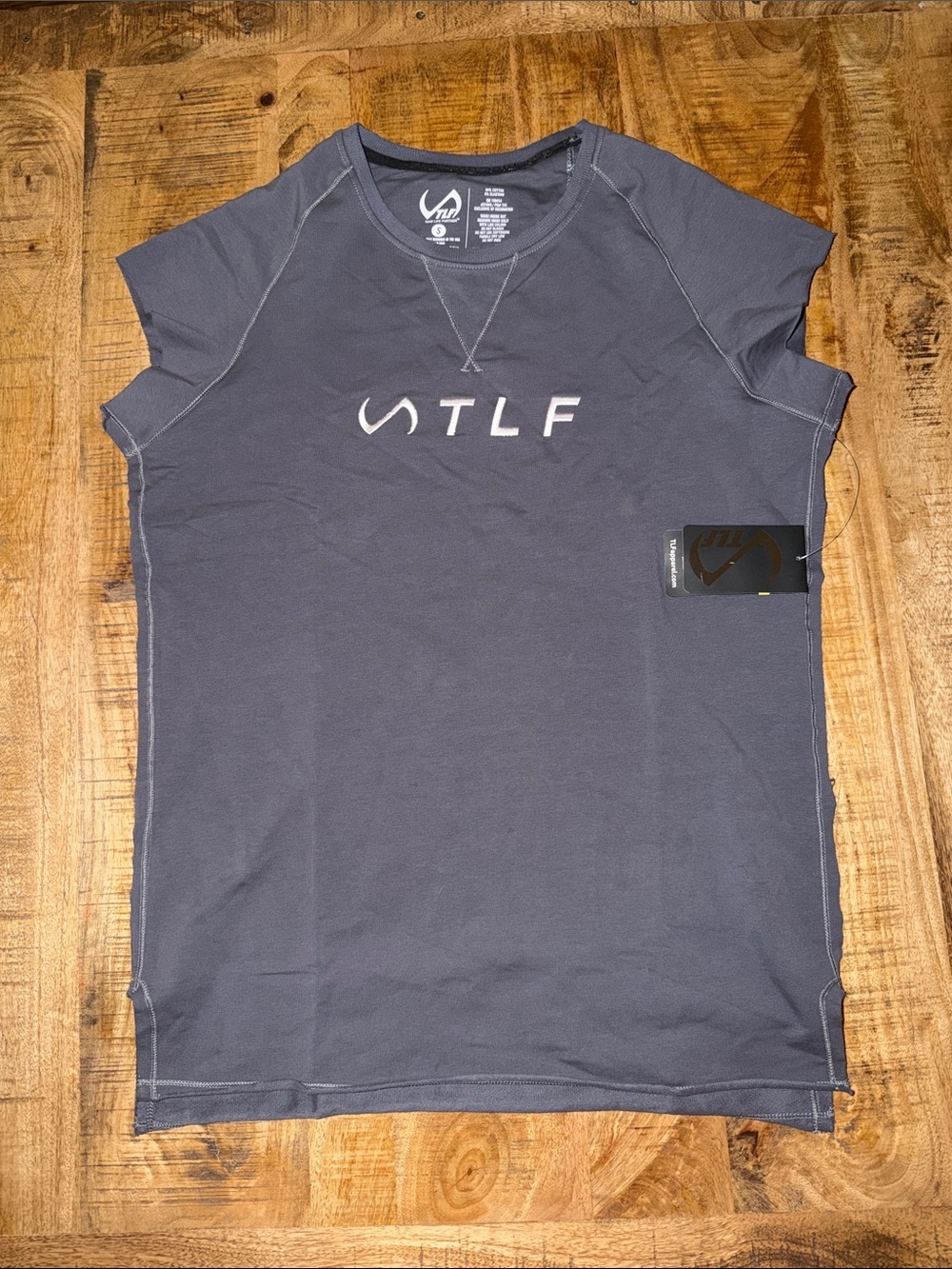 LF Men's Short Sleeve Crew Tee in Charcoal